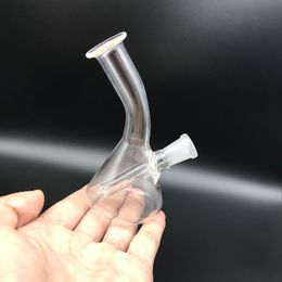 Mini Glass Beaker Bongs With 10mm Female Joint Glass Oil Rigs water pipes 4.0 inch Glass Bong hot selling now