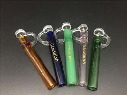 Coloful Steamrollers Labs glass hand water pipes glass on glass CONCENTRATE TASTERS oil wax tobacco mini smoking bowl bongs pipes