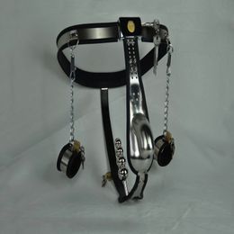 3 pcs/set(chastity belts+butt plug+hand cuffs)stainless steel male chastity belt panties with anal plug handcuffs bondage device