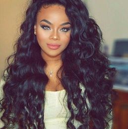 Glueless 360 Lace frontal Wigs For Black Women High 250 Density HD Front Human Hair Wig With Baby HairS Brazilian Deep Wave