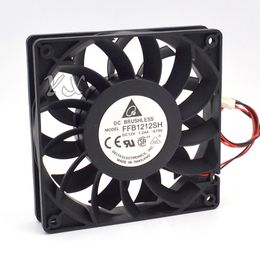 Free Shipping industrial fans For Delta FFB1212SH 12025 12cm 120mm DC 12V 1.24A 3-pin server inverter case axial cooler