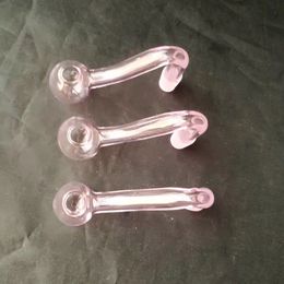 S pink pot glass bongs accessories , Glass Smoking Pipes Colourful mini multi-colors Hand Pipes Best Spoon glass Pipe