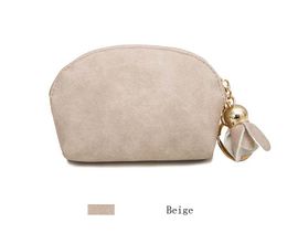 50pcs New Fashion Women Pu Leather Small Mini Wallet Holder Zip Coin Purse Clutch Handbag