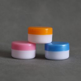 5g 10g Small Round Cream Bottle Jars,20g plastic container for nail art storage fast shipping F20171378