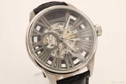 Hot Selling Luxo AR4629 Movimento Automático: Esqueleto New Sports Watch Watch Watch Men's Glass Quality Frete Grátis, Warra