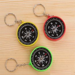 Travel necessary key outdoor compass Color plastic pointer American ones