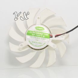 video card fanNew CF-12810B Graphics card fan 12V 0.30A Pitch 39 * 39 * 39mm 2.0 plug 74mm diameter