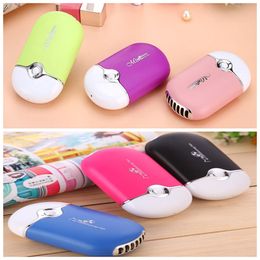 Mini portable hand held desk air conditioner humidification cooler cooling fan 20ps/lot