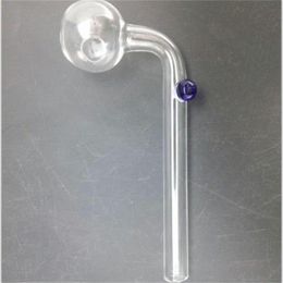 Hot Four Colours 10 Pieces /Lot Burners Oil Curved Smoking Pipe Accessories In Stock Glass Balancer