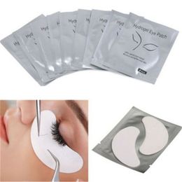 -Descartável almofadas do olho Lash Patches papel pestana Extensão Eye Dicas Etiqueta Wraps Make Up Tools pestana Pad