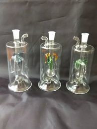 Colourful glass jellyfish without electronic , Unique Oil Burner Glass Pipes Water Pipes Glass Pipe Oil Rigs Smoking with Dropper