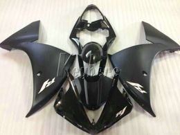 Injection molding fairing kit for Yamaha YZF R1 09 10 11 12 13 14 matte black fairings set YZFR1 2009-2014 OR03