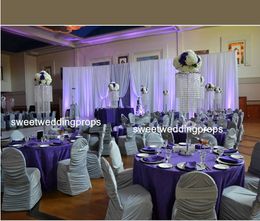 new tall crystal high quality crystal wedding aisle decor Centrepieces for weddings ,big event decoration