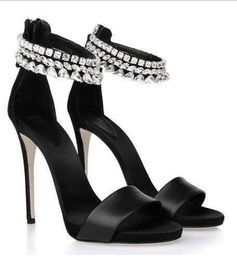 2017 glitter women high heel open toe sandal gladiator sandals wedding shoes rhinestone party shoe thin heel