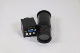 Freeshipping NEW 2MP 1080P VGA outputs Industry Microscope Camera +130X C-mount Lens for LAB PCB Mobile phone repair