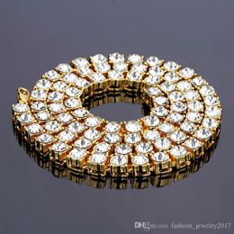 Simple De Plata U Oro Tono Diamante Cristal Gargantilla Collar Cadena D13 D14 Disco