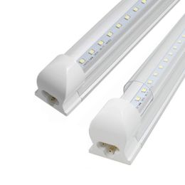 24-pack 1.2m Integrated T8 LED 4FT Tube Lights 22W 4ft led light tubes 96LEDs 2200lumens AC 110-240V + us stock