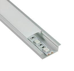 10 X 1M sets/lot Al6063 T type led light bar housing and linear led profile for ceiling or wall lamps