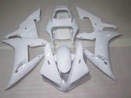 Injection Moulded Hot sale fairing kit for Yamaha YZF R1 2002 2003 white fairings set YZF R1 02 03 OT52