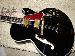 Custom shop Jazz guitar Black hollow body 335 Electric Guitar in stock From China HOT OEM Guitar