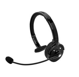 M10B Bluetooth Headphones Wireless Hands Free Call Center Headset Noise Cancelling Business Earphones With Microphone For Phone Pc EKDE