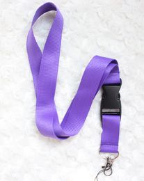 Hot sale wholesale 10pcs pure colour insert Buckle phone lanyard fashion Iridescent keys rope neck rope card rope free shipping 212