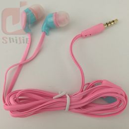 flat noodle gift headset earphones headphones earcup low price Large use Purchase quality and reputation protection 300ps/lot