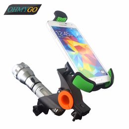 flash stands UK - Motorcycle Bicycle Phone Holder Motor Bike Mount Stand Cradles for IPhone Samsung HTC etc Mobile Phone GPS PDA MP4 Flash light