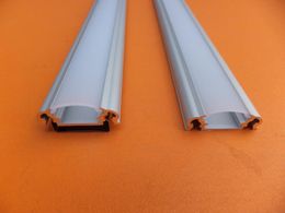 Free Shipping 2m/pcs 40inch 2m led aluminium profile for 3528/5050/2835/5630 strip, led channel with cover for led bar light