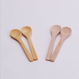 Cuisine Petit//Bébé Cuillère en bois ustensile pour condiments et Assaisonnements 12.5 cm