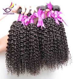 2017 New Arrival Unprocessed Virgin Brazilian afro kinky curly wave 5 Bundle Brazilian Hair Weave Bundle Big Promotion