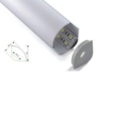 100 X 1M sets/lot 60 degree angle led aluminum extrusion and V shape large led channel for kitchen or led cabinet lights