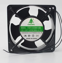 Original genuine FONSONING FSY12038HA1BL 12038 110V-120v cooling fan