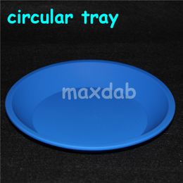 box factory price Deep Dish Round Pan 8" friendly Non Stick Silicones Container Concentrate Oil BHO silicone tray