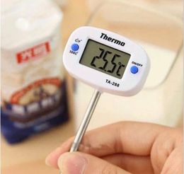 Best Selling Digital Cooking Thermometer Food Probe Meat Kitchen BBQ Selectable Sensor Gauge Heat Indicator