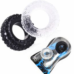 Silicone Tire Penis Ring Delayed Ejaculation Cock Rings Sex Cockring Adult Products for Male free shipping