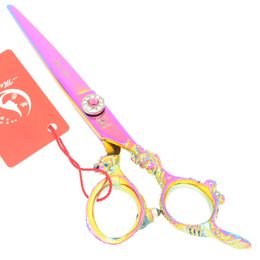 6.0Inch Meisha Hairdressing Cutting Scissors Dragon Handle Professional Barber Hair Scissors Thinning Shears for Home Use,HA0287