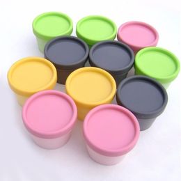 cosmetic containers 50pcs/lot Capacity 50g cylinder mask PP bottle, facial mask cream jars containers LUSH split charging jars