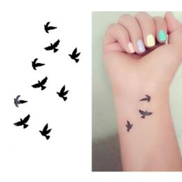NEW Temporary Tattoo Tatoo For Man Weman Waterproof Stickers makeup make up The pigeon of peace tattoo