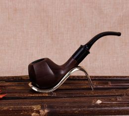 Octagonal Ebony Wood Hammer Old Creative Pipe Pipe