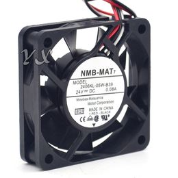 2406KL-05W-B39 6015 24VDC 0.08A 6CM 3wire Inverter fan 606015mm