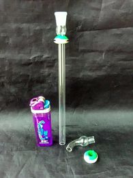 Homemade hookah accessories glass ferrule , Water pipes glass bongs hooakahs two functions for oil rigs glass bongs