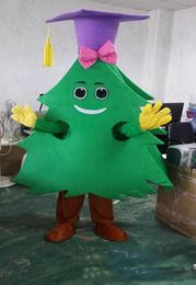 The most popular Christmas Halloween Christmas tree costumes for Halloween party supplies adult size mascot free shipping