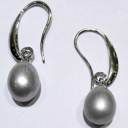 woman-8-9mm-Bright-Gray-pearl-dangle-hook-earring-natural-freshwater-pearl woman-8-9mm-Bright-Gray-pearl-dangle-hook-earring-natural-fresh