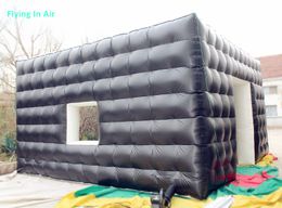 Advertising Tent Showing Inflatable Cube Booth/Room 6m PVC Tarpaulin Waterproof Tent for Party And Wedding Events