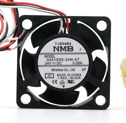 Original NMB 04015SS-24N-AT 4015 24V 0.08A 40*40*15mm 3 line ultra quiet inverter fan