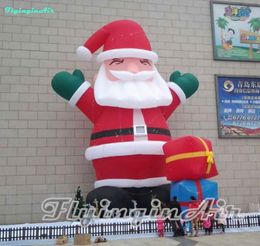 Giant 5m Outdoor Decorative Christmas Santa Inflatable Santa for Mall/Party/Doorway