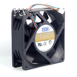 12v server UK - free shipping Original New server fans DV12038B12H 120 38 12V 4.5A 12CM cooling fan cooler