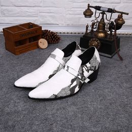 NEUE Ankunft Mann Zapatos Hombre Leder Herrenschuhe Britischer Stil Freizeit Stylist Schuhe Weiß Schwarz Mann Hochzeit Schuhe Party, Große Größe 46