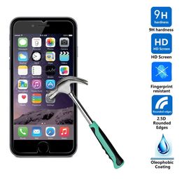 Explosion Proof 9H 0.3mm Screen Protector Tempered Glass for iPhone 6 6s Plus 7 Plus 5.5inch with Retail Package